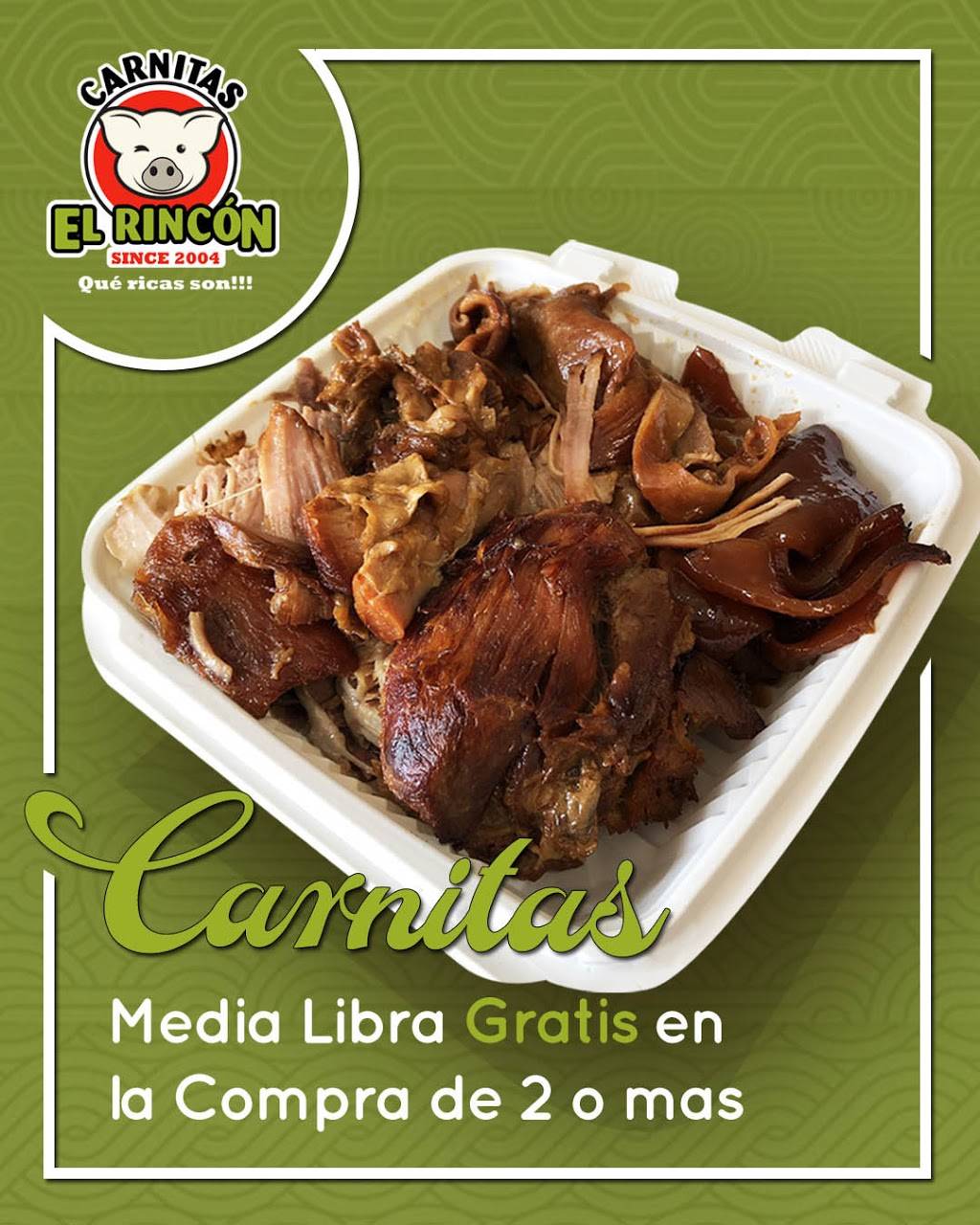 Carnitas El Rincon - Redwood City | restaurant | 999 El Camino Real, Redwood City, CA 94063, USA | 6503623334 OR +1 650-362-3334
