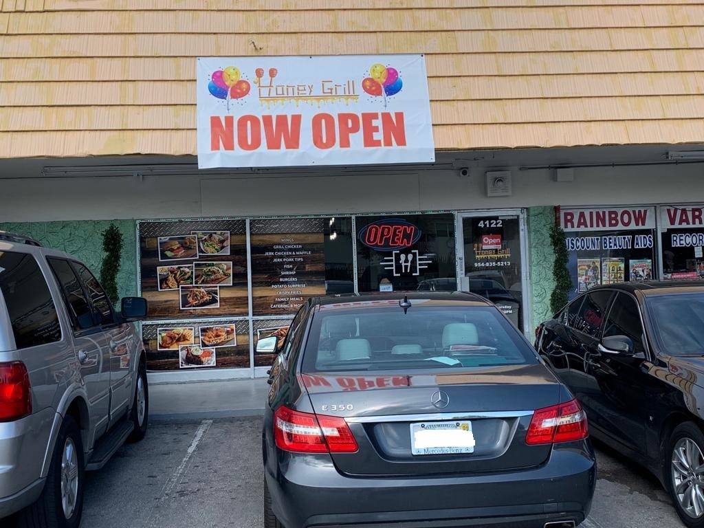 Honey Grill | restaurant | 4122 NW 21st St, Lauderhill, FL 33313, USA | 9548355213 OR +1 954-835-5213