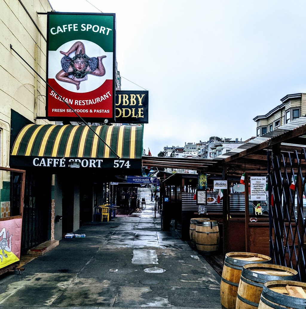 Caffe Sport | restaurant | 574 Green St, San Francisco, CA 94133, USA | 4159811251 OR +1 415-981-1251