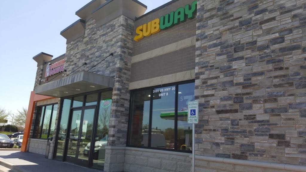 Subway Restaurants | restaurant | 3091 W Route 20, #104, Galleria of Elgin, Elgin, IL 60120, USA | 8476958960 OR +1 847-695-8960