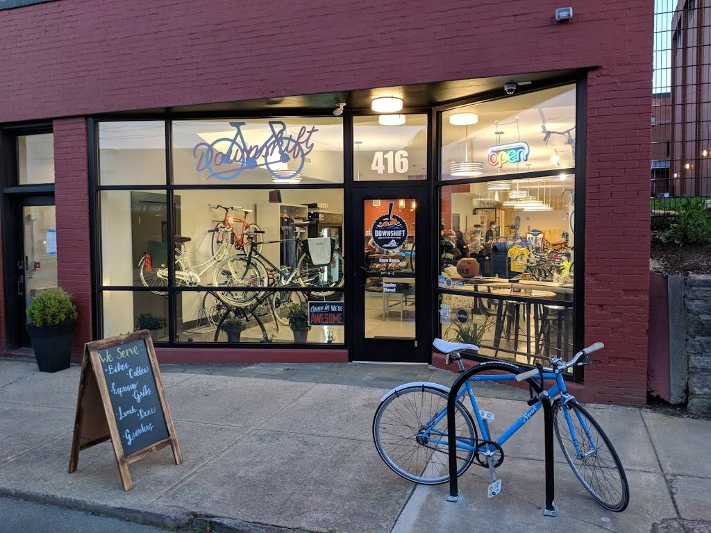 Downshift - Coffee, Bikes, Beer | cafe | 416 Campbell Ave SW #102, Roanoke, VA 24016, USA | 5407392453 OR +1 540-739-2453