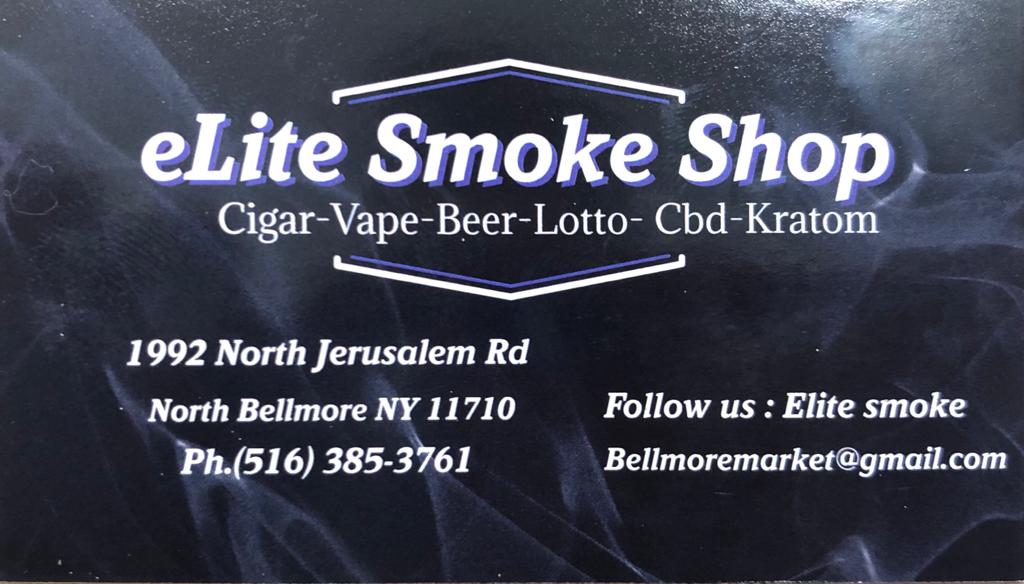 eLite Smoke Shop | meal takeaway | 1992 N Jerusalem Rd, North Bellmore, NY 11710, USA | 5163853761 OR +1 516-385-3761
