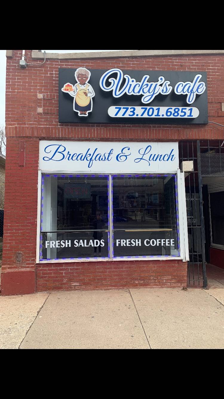 Vicky’s cafe | restaurant | 2055 W 79th St, Chicago, IL 60620, United States | 7737016851 OR +1 773-701-6851