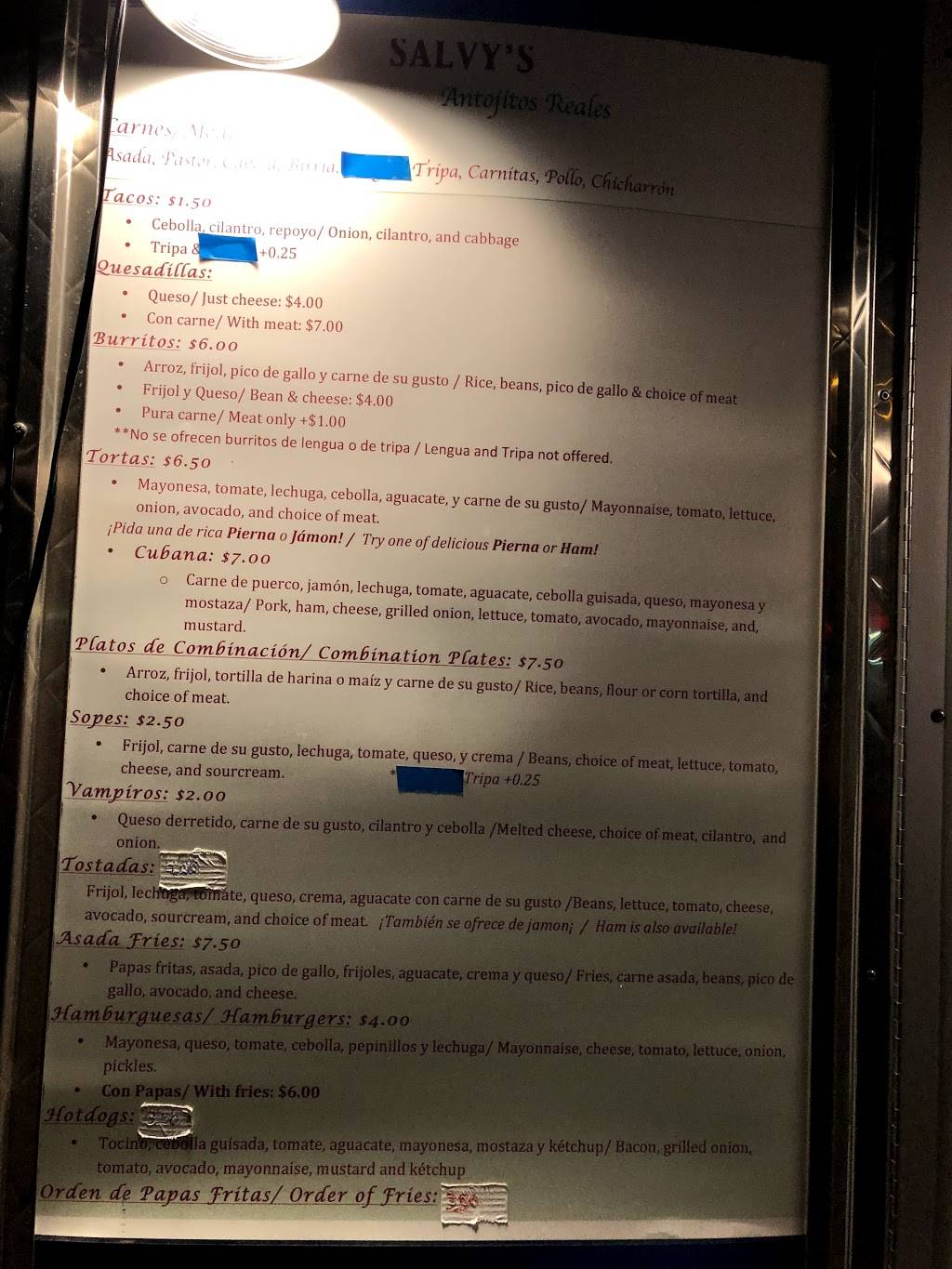 Salvys Tacos | restaurant | Buckeye, AZ 85326, USA | 6235706409 OR +1 623-570-6409