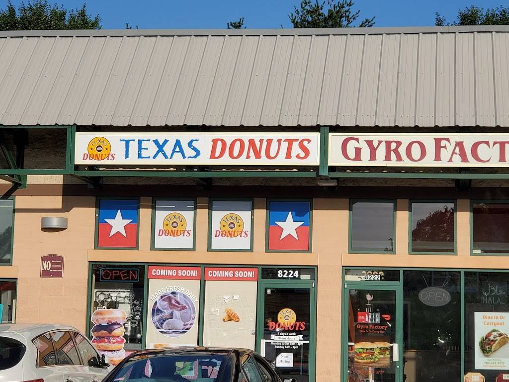 Texas Donuts | restaurant | 8224 Gunston Corner Ln, Lorton, VA 22079, USA | 7035513110 OR +1 703-551-3110