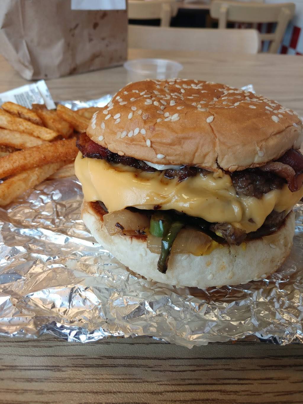 Five Guys | meal takeaway | 8597 W Grand River Ave, Brighton, MI 48116, USA | 8105225656 OR +1 810-522-5656