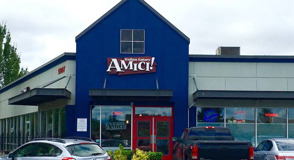 Amici Italian Eatery | restaurant | 9807 224th St E #100, Graham, WA 98338, USA | 2538471500 OR +1 253-847-1500