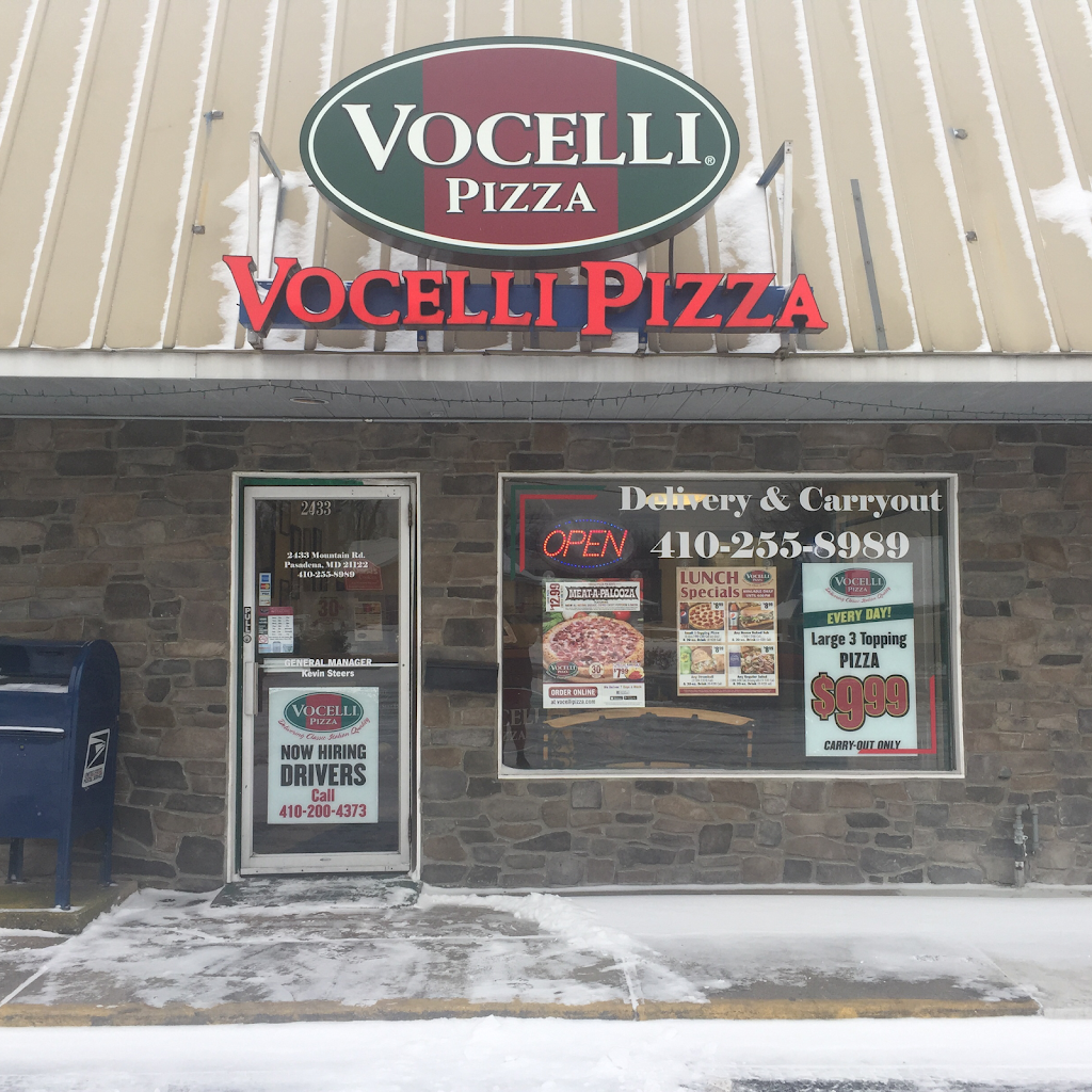 Vocelli Pizza | meal delivery | 2433 Mountain Rd, Pasadena, MD 21122, USA | 4102558989 OR +1 410-255-8989