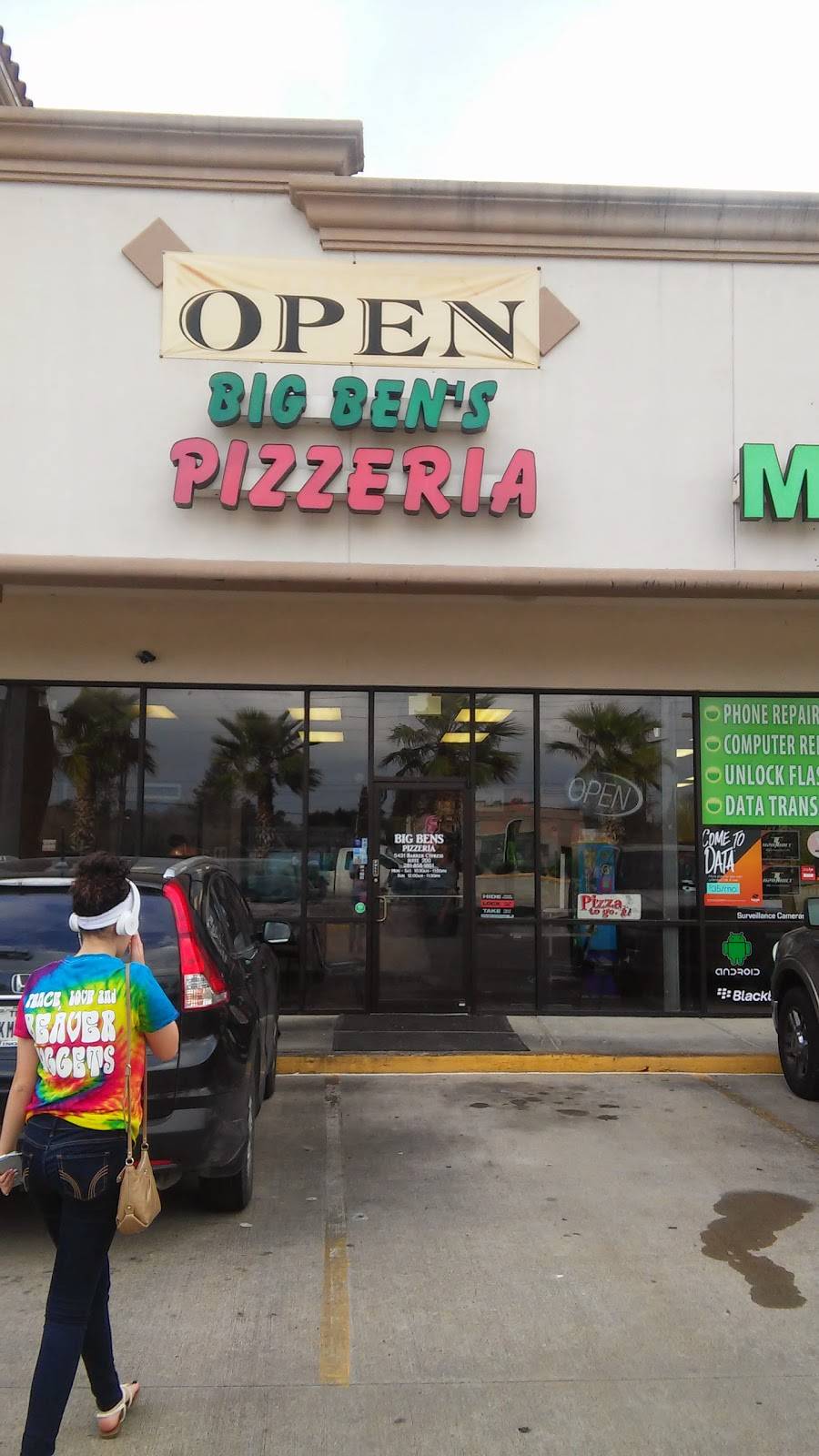 Big Bens Pizzeria | restaurant | 5431 Barker Cypress Rd # 200, Houston, TX 77084, USA | 2818581851 OR +1 281-858-1851