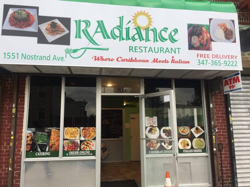 Radiance Restaurant | restaurant | 1551 Nostrand Ave, Brooklyn, NY 11226, USA | 3473659222 OR +1 347-365-9222