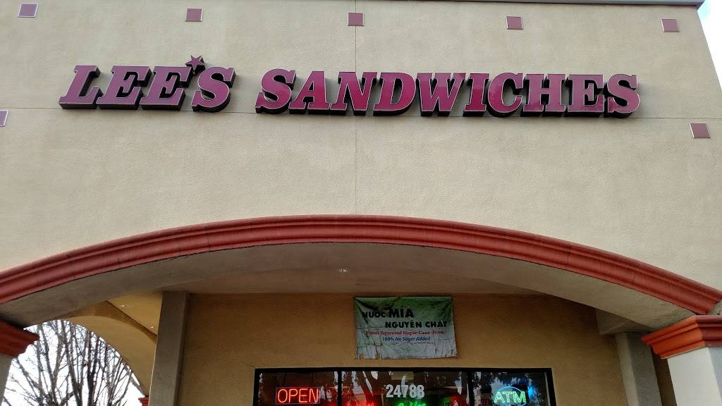 Lees Sandwiches | meal takeaway | 24788 Amador St, Hayward, CA 94545, USA | 5107836888 OR +1 510-783-6888