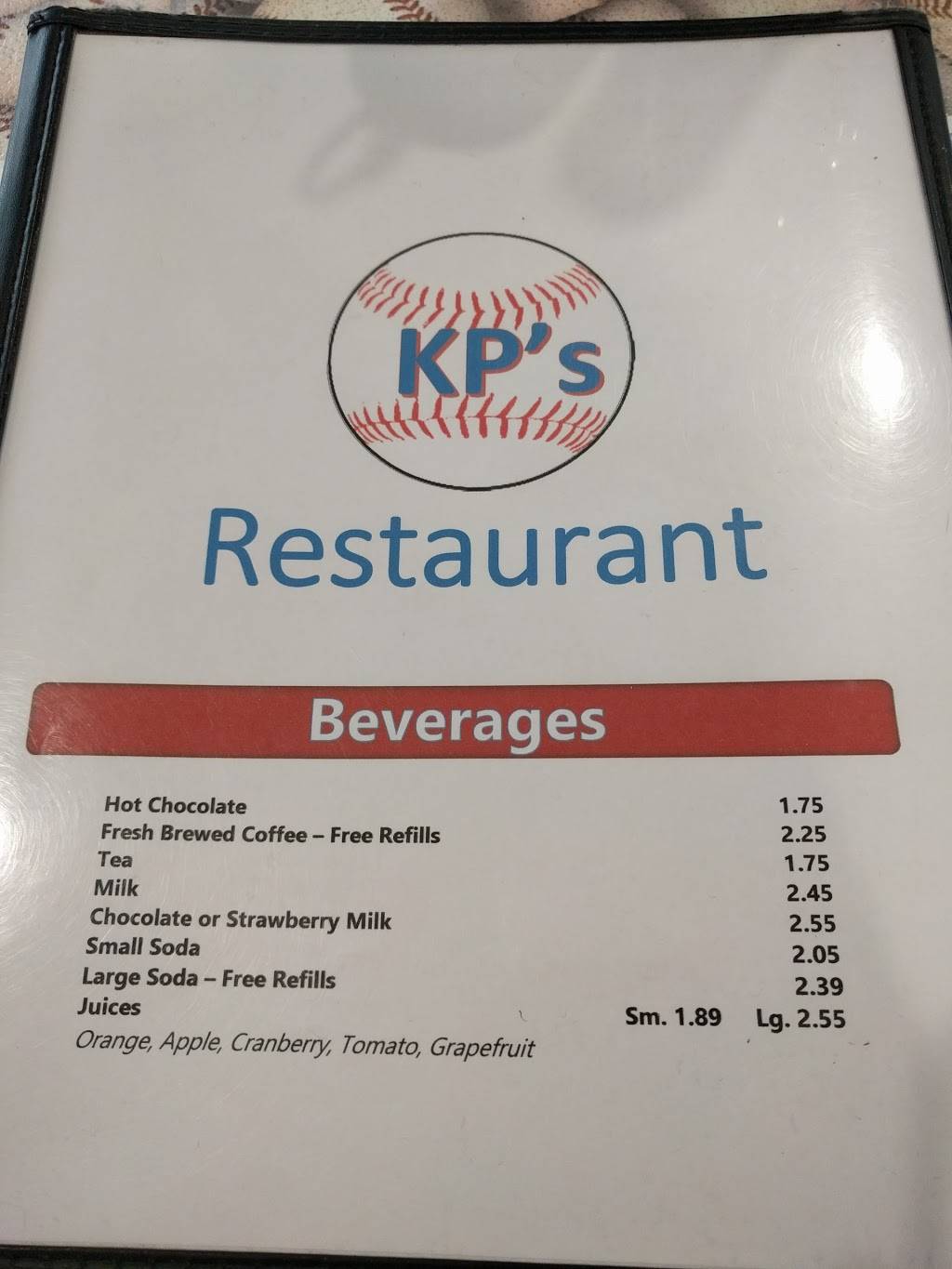 K Ps Restaurant | restaurant | 24 Pommogussett Rd, Rutland, MA 01543, USA | 5088866408 OR +1 508-886-6408