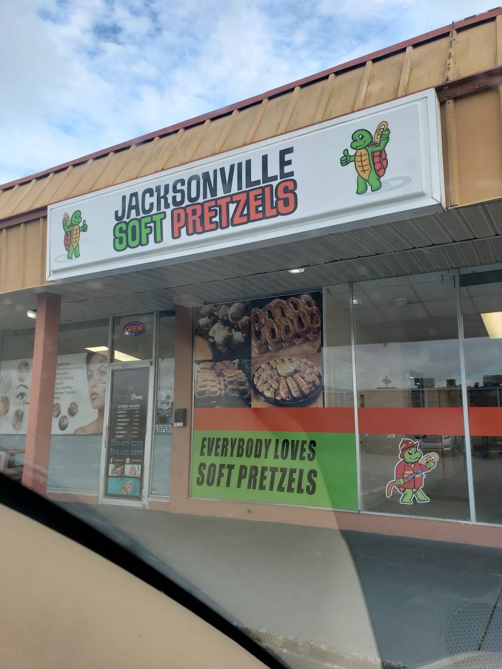 Jacksonville Soft Pretzels | restaurant | 10214 Atlantic Blvd, Jacksonville, FL 32225, USA | 9043799192 OR +1 904-379-9192