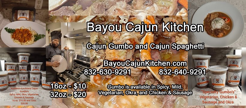 Bayou Cajun Kitchen | restaurant | 8801 Lugary Dr, Houston, TX 77074, USA | 8326309291 OR +1 832-630-9291