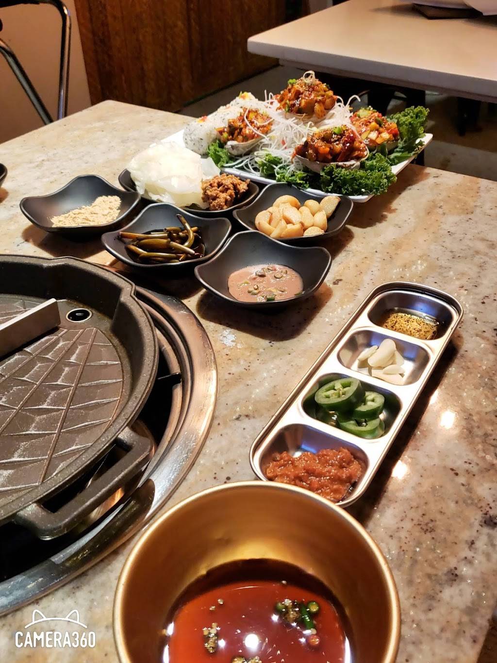 357 bbq Pocha | restaurant | 42 Broad Ave, Palisades Park, NJ 07650, USA | 2016990230 OR +1 201-699-0230