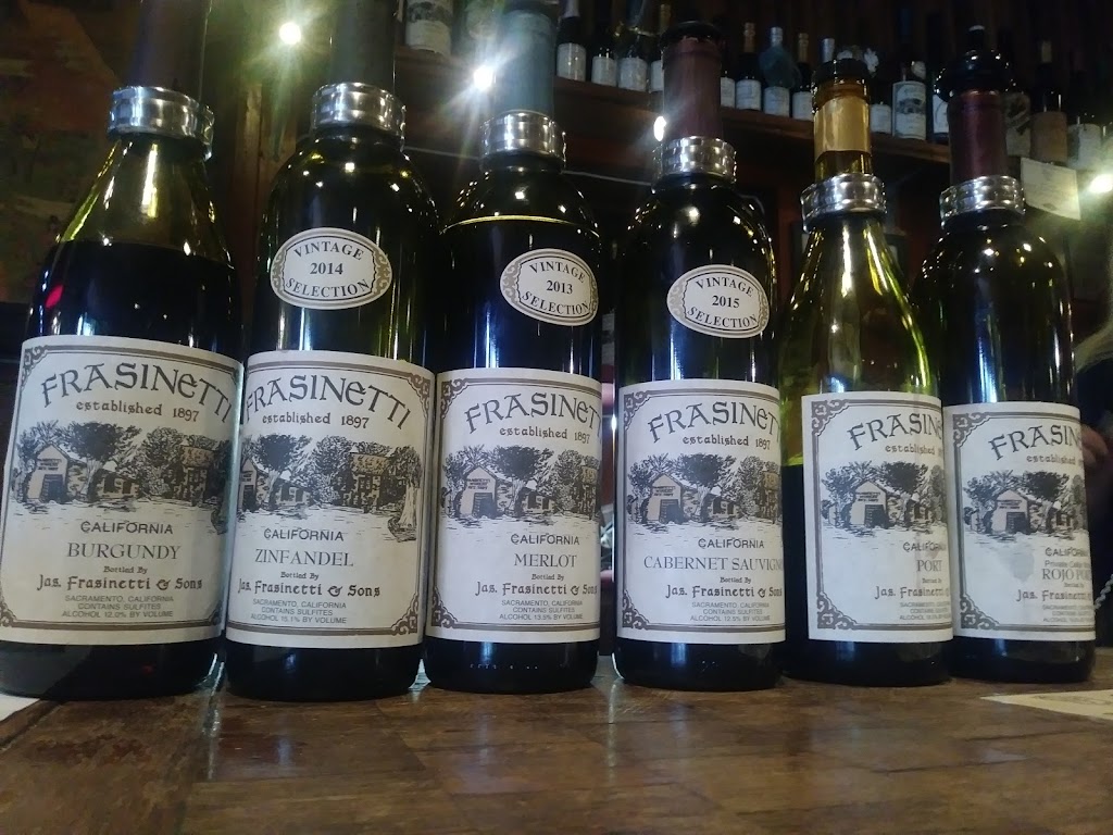 Frasinetti Winery | restaurant | 7395 Frasinetti Rd, Sacramento, CA 95828, USA | 9163832444 OR +1 916-383-2444