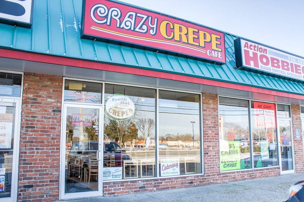 Crazy Crepe Cafe | cafe | 1070 Middle Country Rd, Selden, NY 11784, USA | 6314512740 OR +1 631-451-2740