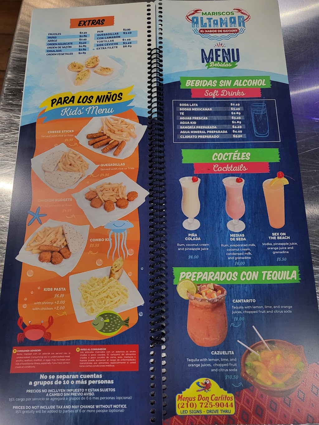 Mariscos Altamar | restaurant | 8027 W Loop 1604 N Unit 102, San Antonio, TX 78254, USA | 2106004432 OR +1 210-600-4432