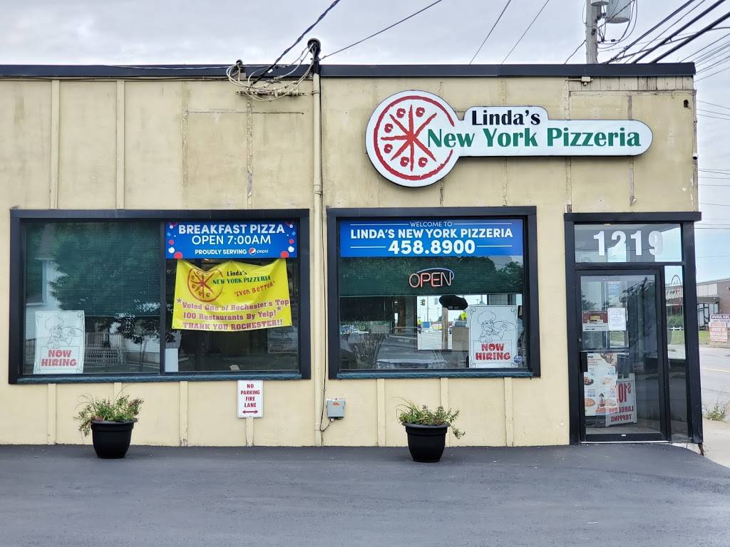 Lindas New York Pizzeria | restaurant | 1219 Lyell Ave, Rochester, NY 14606, USA | 5854588900 OR +1 585-458-8900