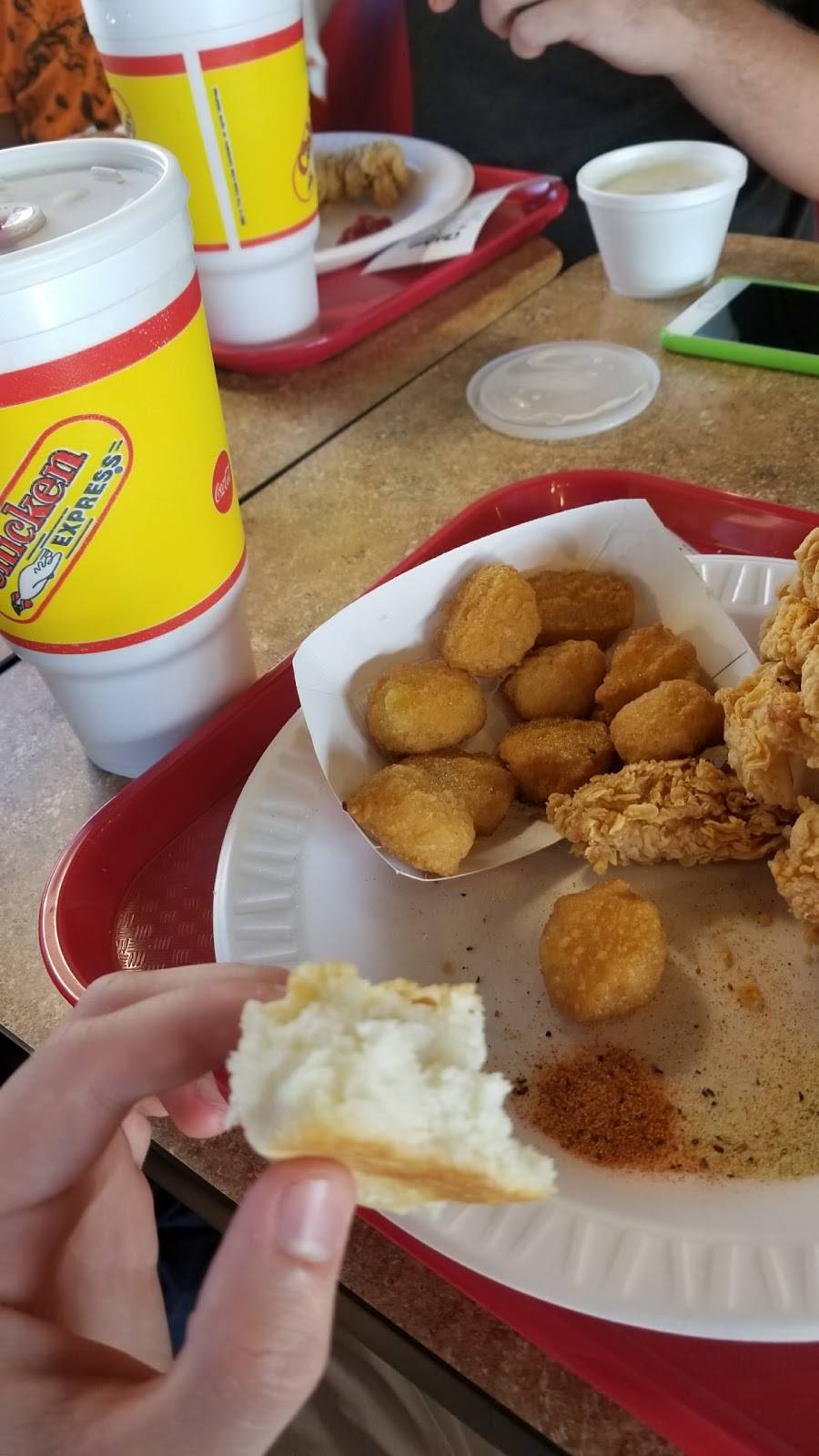 Chicken Express | restaurant | 2550 Hickory Creek Rd, Denton, TX 76210, USA | 9402430165 OR +1 940-243-0165