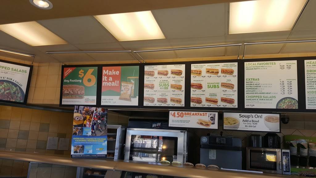 Subway Restaurants | restaurant | 1018 N Vermont Ave, Los Angeles, CA 90029, USA | 3236646035 OR +1 323-664-6035