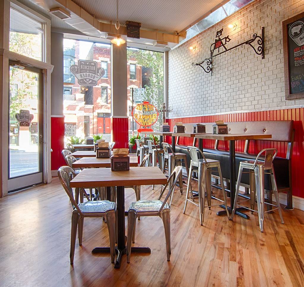 Butcher & The Burger | restaurant | 1021 W Armitage Ave, Chicago, IL 60614, USA | 7736973735 OR +1 773-697-3735