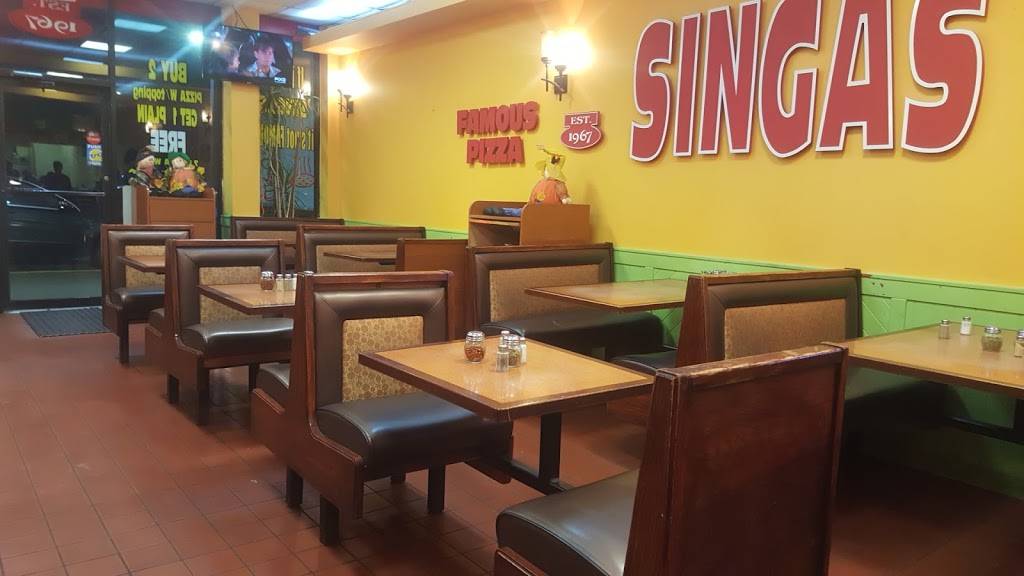 Singas Famous Pizza | restaurant | 1655 Oak Tree Road # 175, Edison, NJ 08820, USA | 7325498665 OR +1 732-549-8665