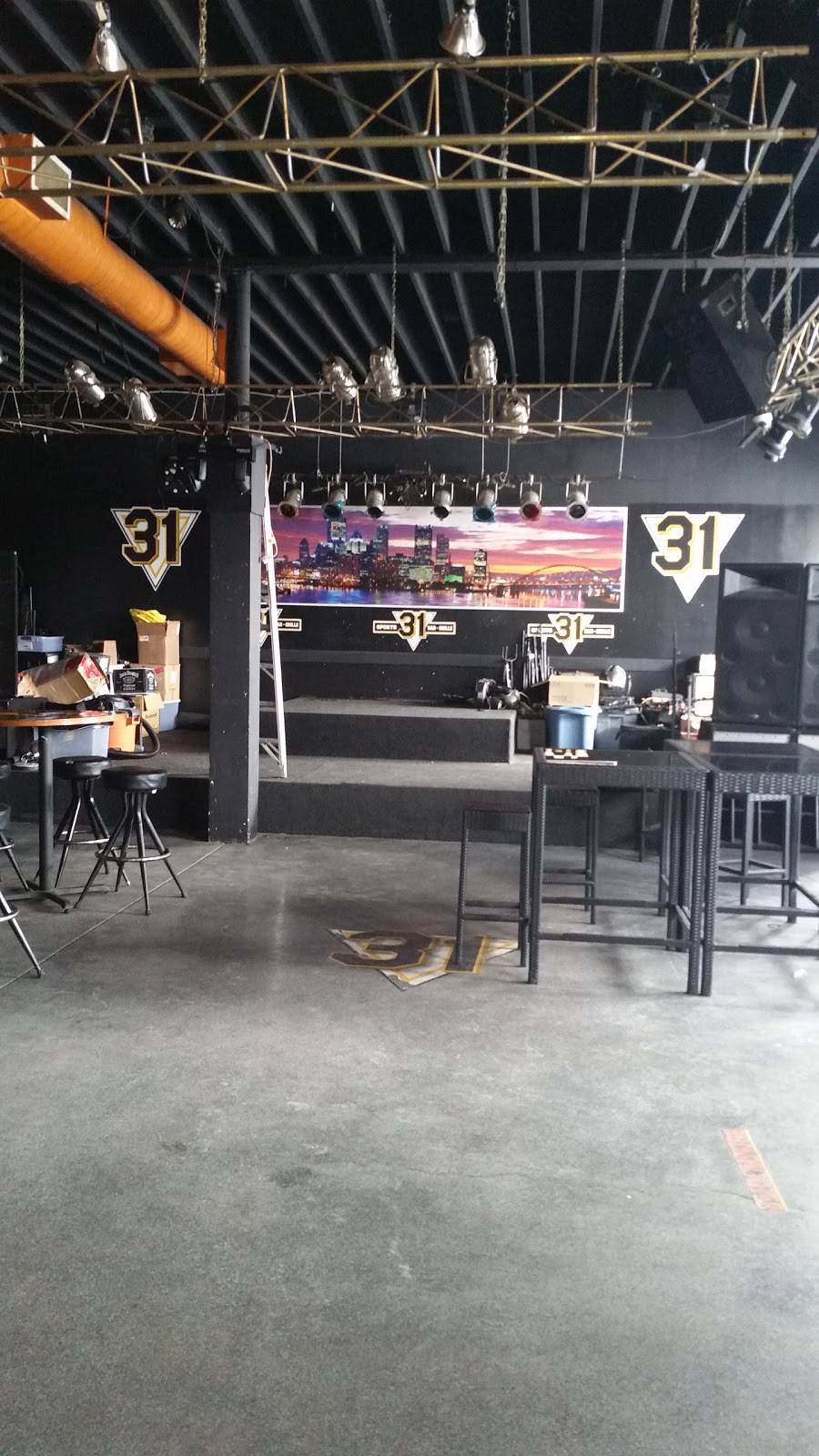 31 Sports Bar & Grille | restaurant | 1020 Washington Pike, Bridgeville, PA 15017, USA | 4122217808 OR +1 412-221-7808