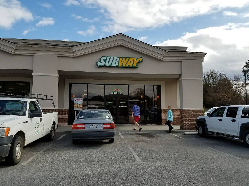 Subway | restaurant | 400 Parker Ave, Brooklet, GA 30415, USA | 9128427500 OR +1 912-842-7500