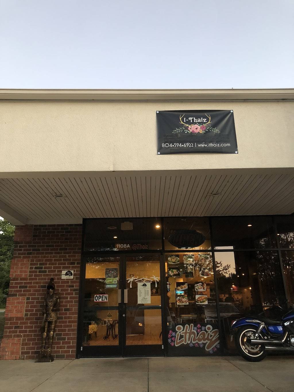 iThaiz Restaurant | restaurant | 1108 Courthouse Rd Suit A, Richmond, VA 23236, USA | 8045946922 OR +1 804-594-6922