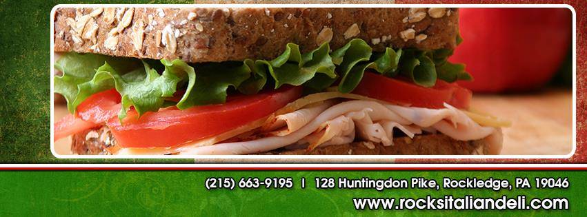 Rocks Italian Deli | meal takeaway | 128 Huntingdon Pike, Jenkintown, PA 19046, USA | 2156639195 OR +1 215-663-9195