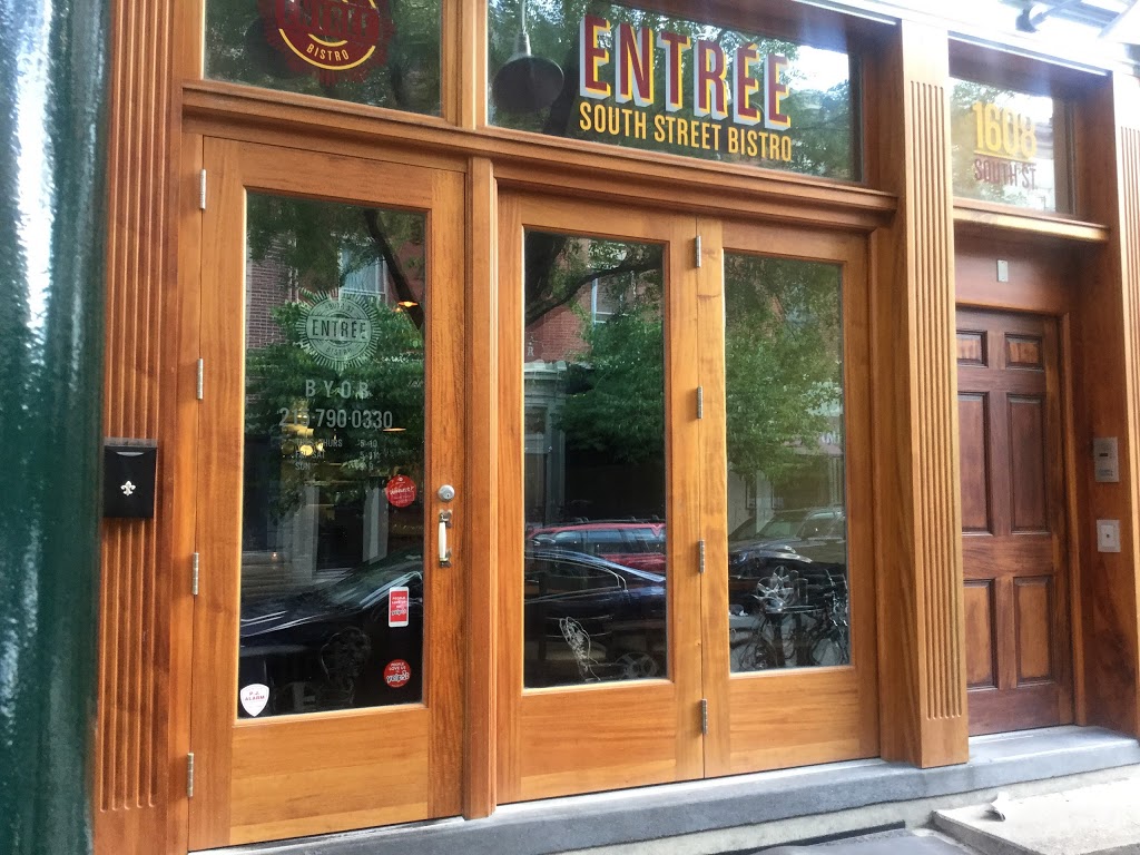 Entree BYOB | restaurant | 1608 South St, Philadelphia, PA 19146, USA | 2157900330 OR +1 215-790-0330
