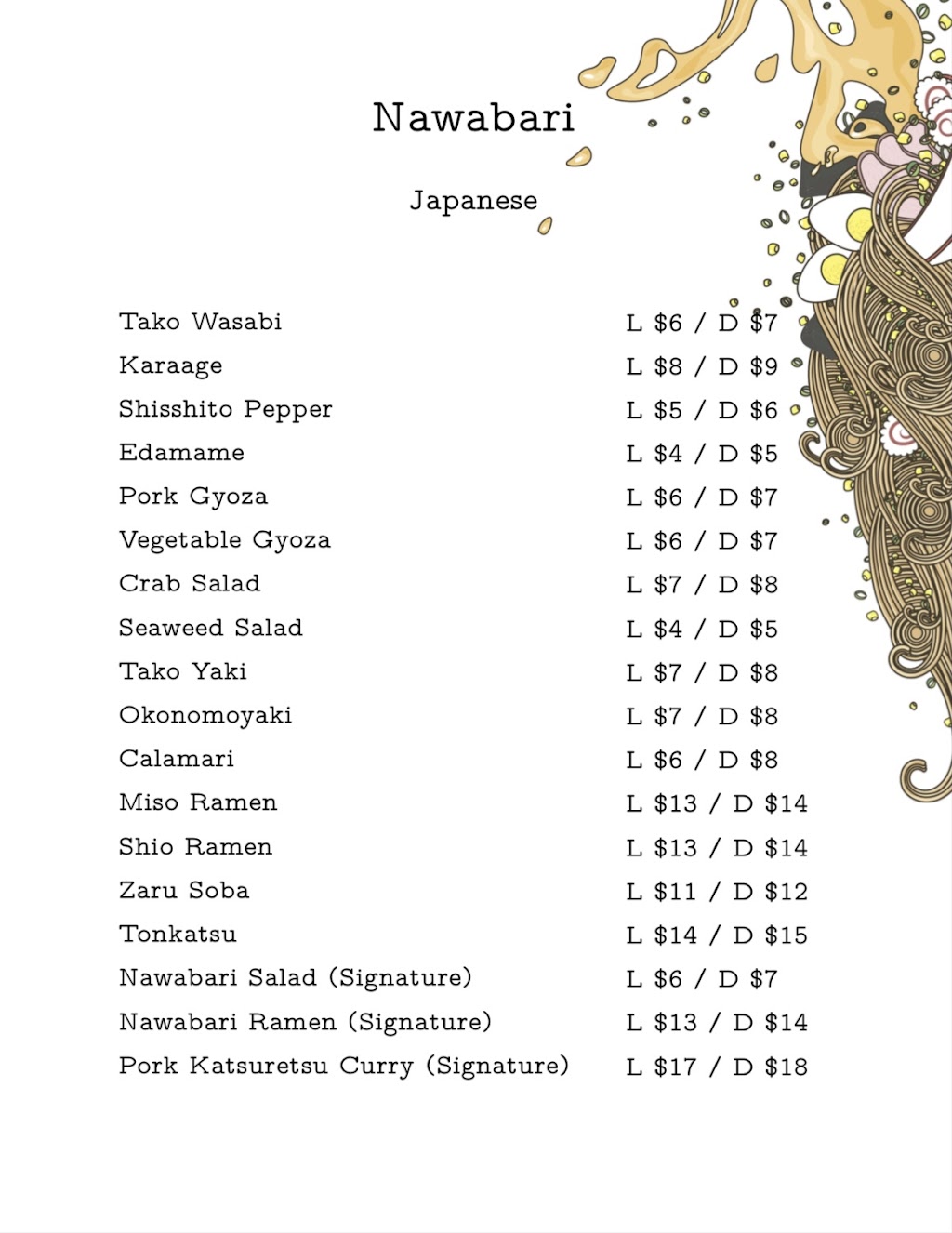 Nawabari | restaurant | 41-04 162nd St, Queens, NY 11358, USA | 7186614770 OR +1 718-661-4770