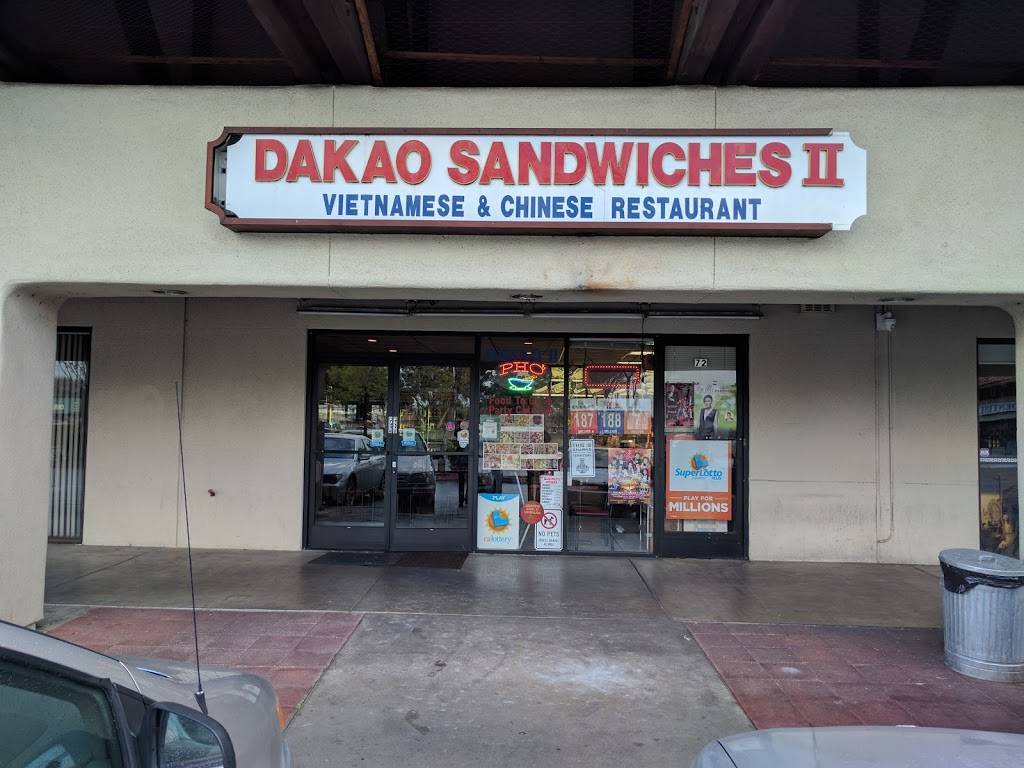 Dakao Sandwich 2 | restaurant | 72 S Abel St, Milpitas, CA 95035, USA | 4089463668 OR +1 408-946-3668