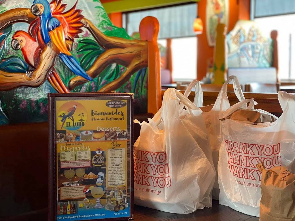 El Loro Mexican Restaurant Brooklyn Park, MN | restaurant | 7901 Brooklyn Blvd, Brooklyn Park, MN 55445, USA | 7633310172 OR +1 763-331-0172