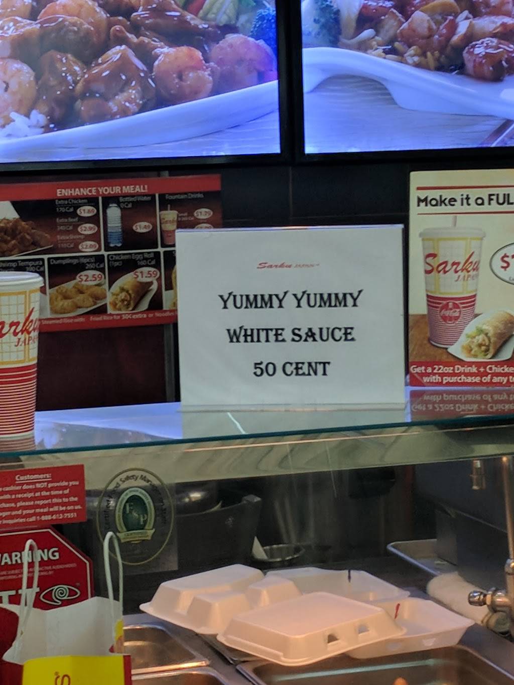 Sarku Japan | restaurant | 8017 Citrus Park Town Center Mall, Tampa, FL 33625, USA | 8139269021 OR +1 813-926-9021