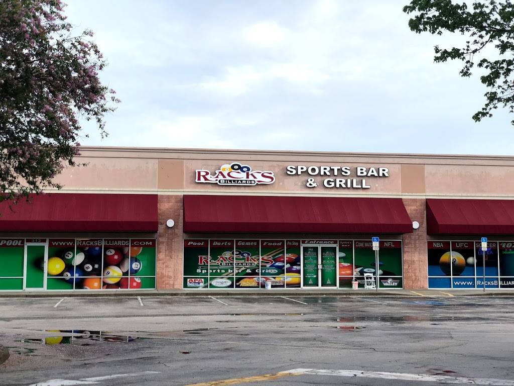 Racks Billards | restaurant | 312 N Mall Entrance Rd, Sanford, FL 32771, USA | 4074497665 OR +1 407-449-7665