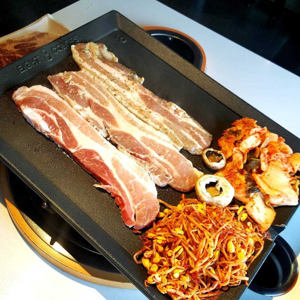 Eight Korean BBQ | restaurant | 863 S Western Ave, Los Angeles, CA 90005, USA | 2133651750 OR +1 213-365-1750