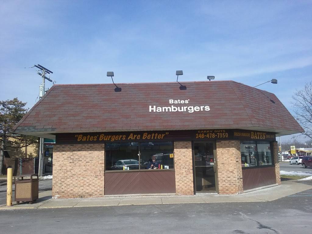 Bates Hamburgers | restaurant | 22291 Middlebelt Rd, Farmington Hills, MI 48336, USA | 2484787350 OR +1 248-478-7350
