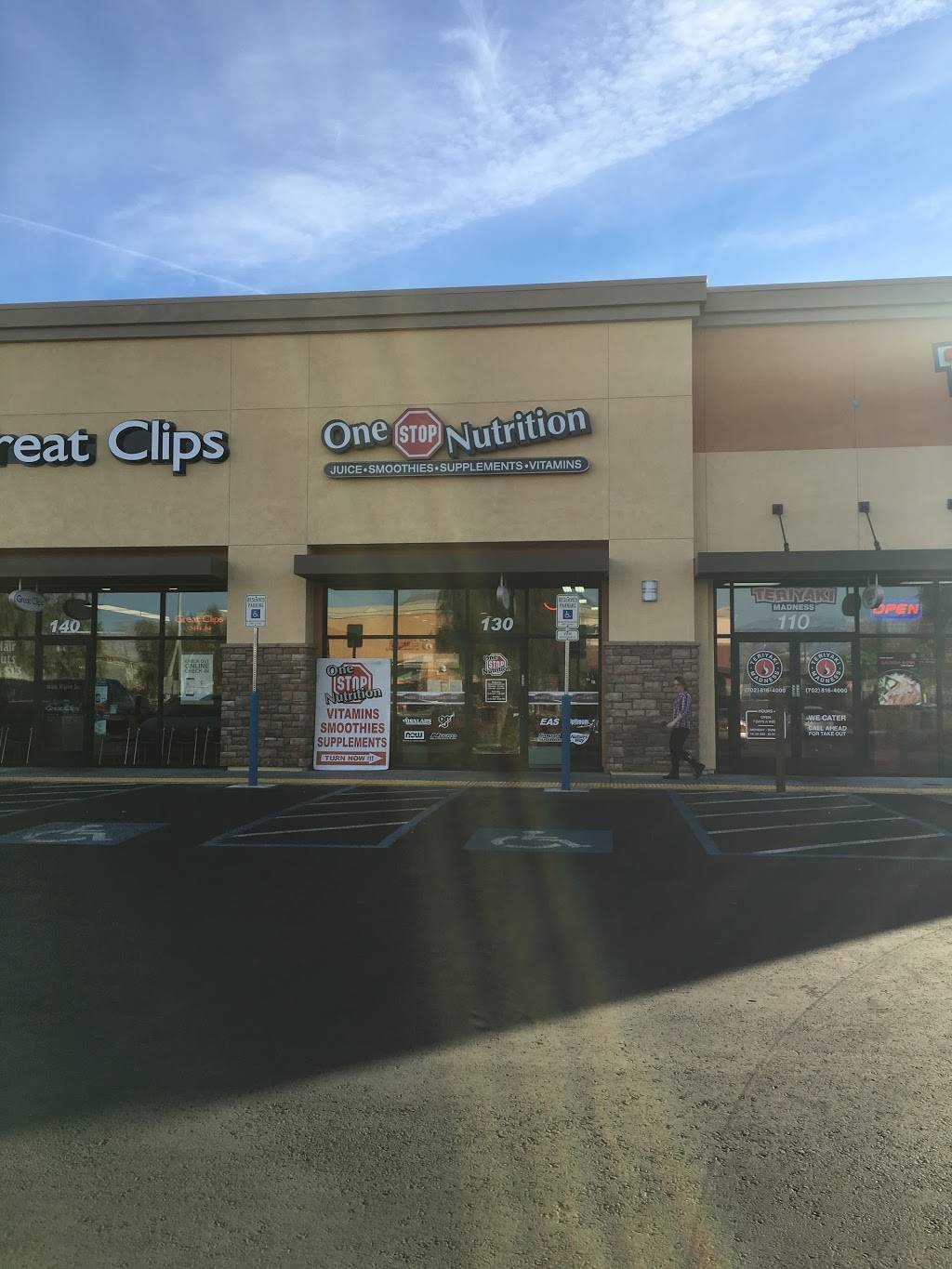 One Stop Nutrition | meal takeaway | 6171 N Decatur Blvd Ste. 130, Las Vegas, NV 89130, USA | 7024317867 OR +1 702-431-7867