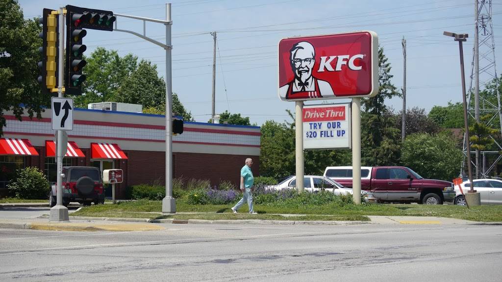 KFC | restaurant | 2090 S Green Bay Rd, Racine, WI 53406, USA | 2625544600 OR +1 262-554-4600