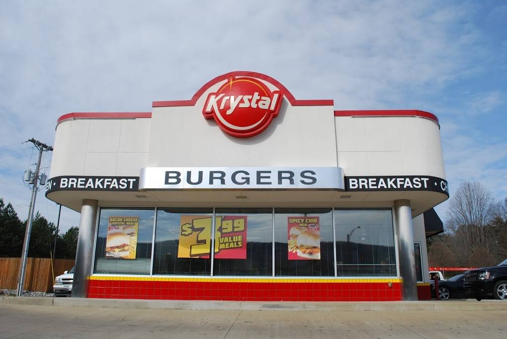 Krystal | restaurant | 2406 Gault Ave N, Fort Payne, AL 35967, USA | 2569979000 OR +1 256-997-9000