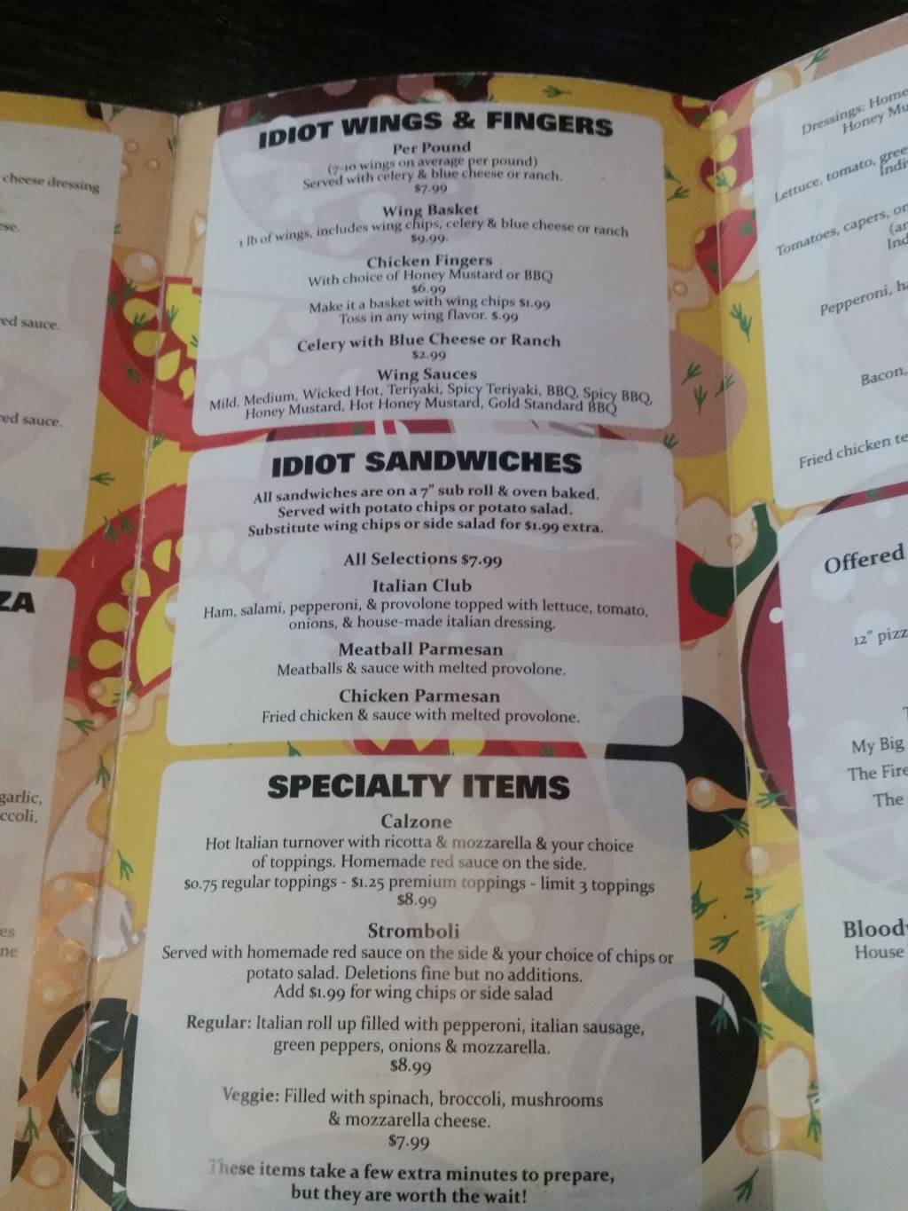 Village Idiot Pizza | restaurant | 612 Whaley St A, Columbia, SC 29204, USA | 8032528646 OR +1 803-252-8646