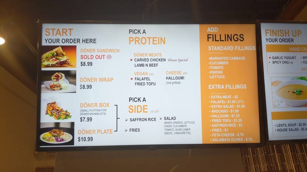 Doner Box | restaurant | 2421 2nd Ave, Seattle, WA 98121, USA | 2067282838 OR +1 206-728-2838