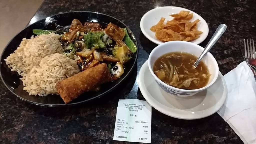 Taipei Express | restaurant | 17139 Westheimer Rd, Houston, TX 77082, USA | 2819801735 OR +1 281-980-1735