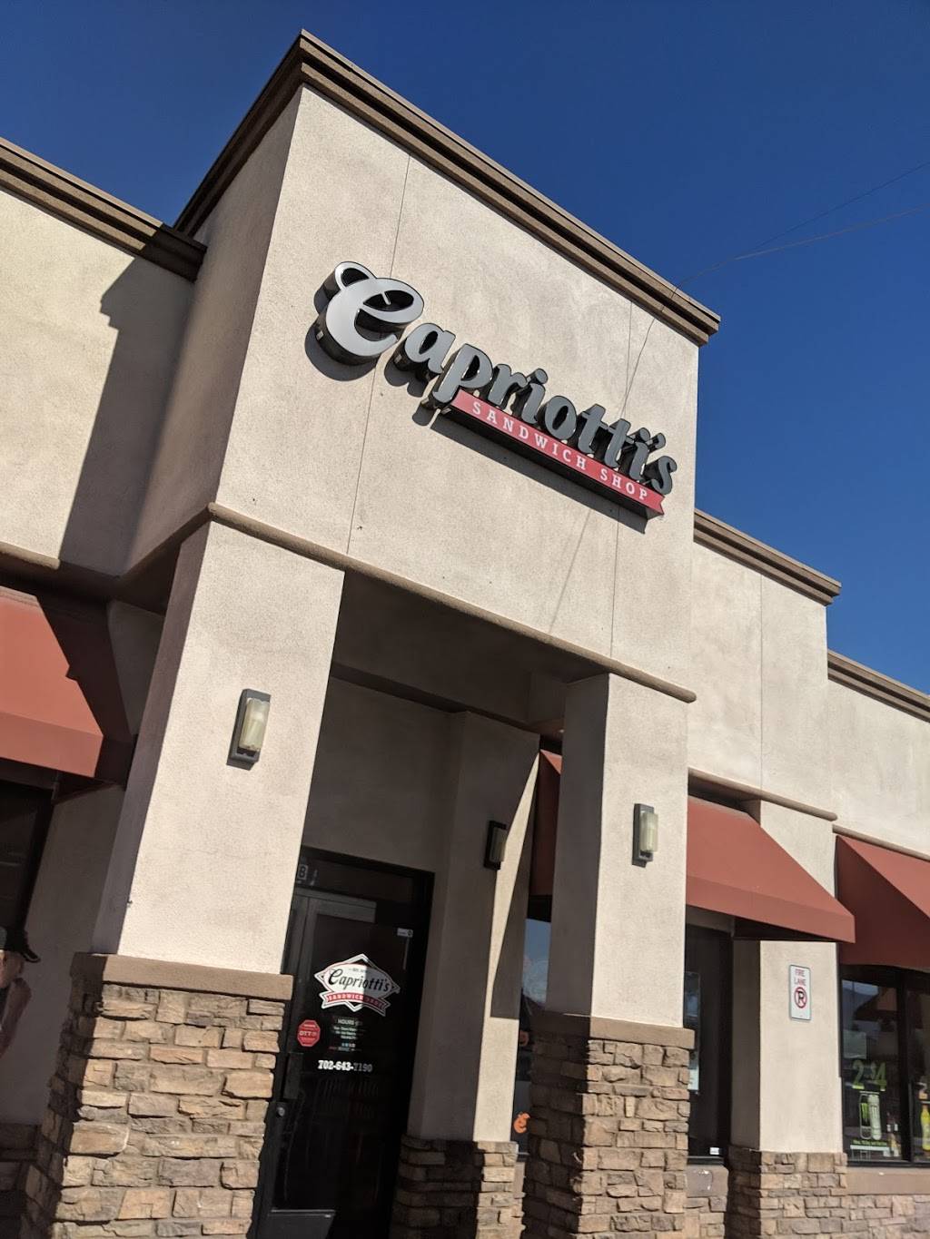 Capriottis Sandwich Shop | restaurant | 3820 E Craig Rd, North Las Vegas, NV 89030, USA | 7026437190 OR +1 702-643-7190