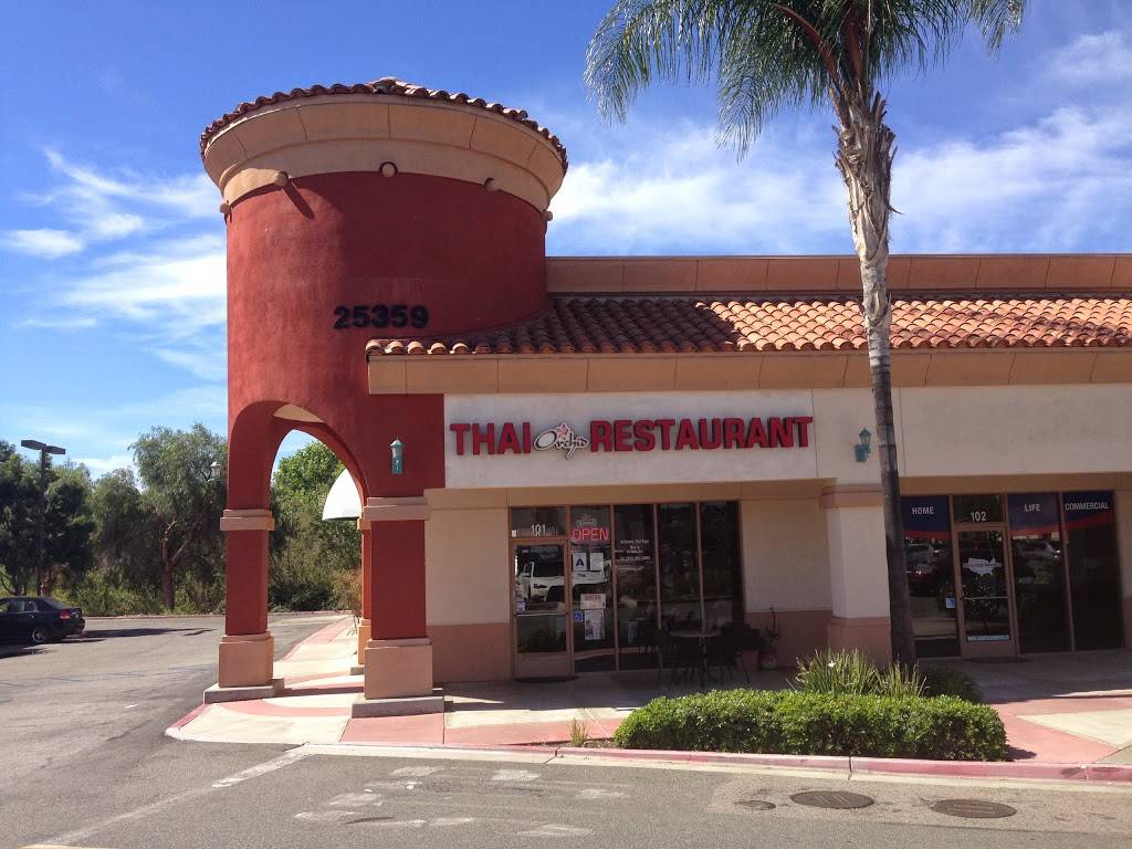 Thai Orchid Restaurant | restaurant | 101 25359 Madison Ave, Murrieta, CA 92562, USA | 9518942863 OR +1 951-894-2863