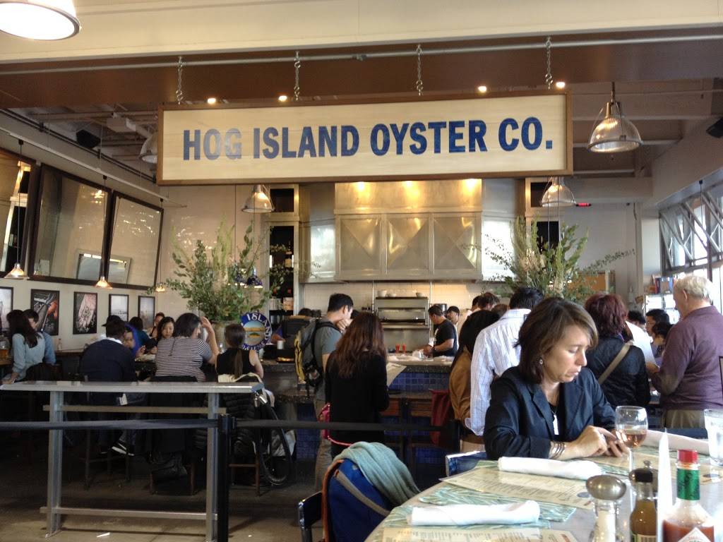 Hog Island Oyster Co. | restaurant | One Ferry Building, #11, San Francisco, CA 94111, USA | 4153917117 OR +1 415-391-7117