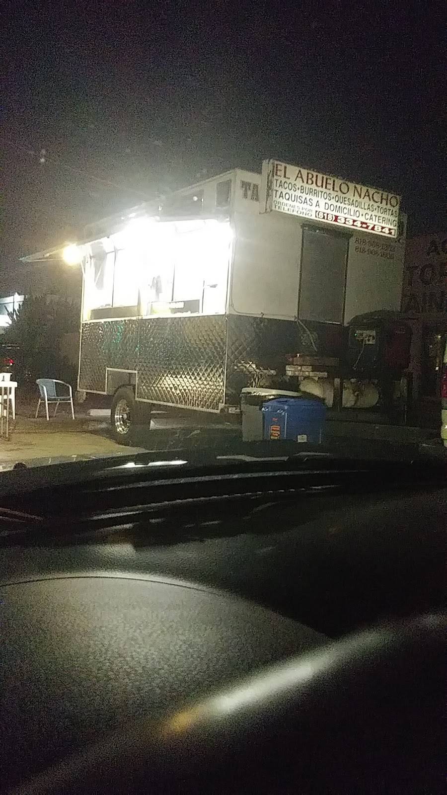 Tacos El Abuelo Nacho | restaurant | 21252 Nordhoff St, Chatsworth, CA 91311, USA | 8184481482 OR +1 818-448-1482