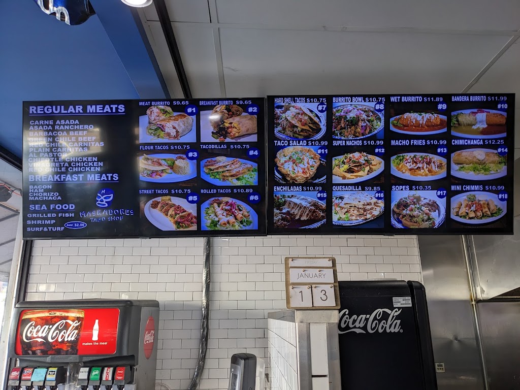 Maskadores Taco Shop | restaurant | 53 W Thomas Rd, Phoenix, AZ 85013, USA | 6029756108 OR +1 602-975-6108